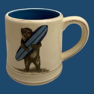 SF Mercantile Mug I Love California Surfer Bear